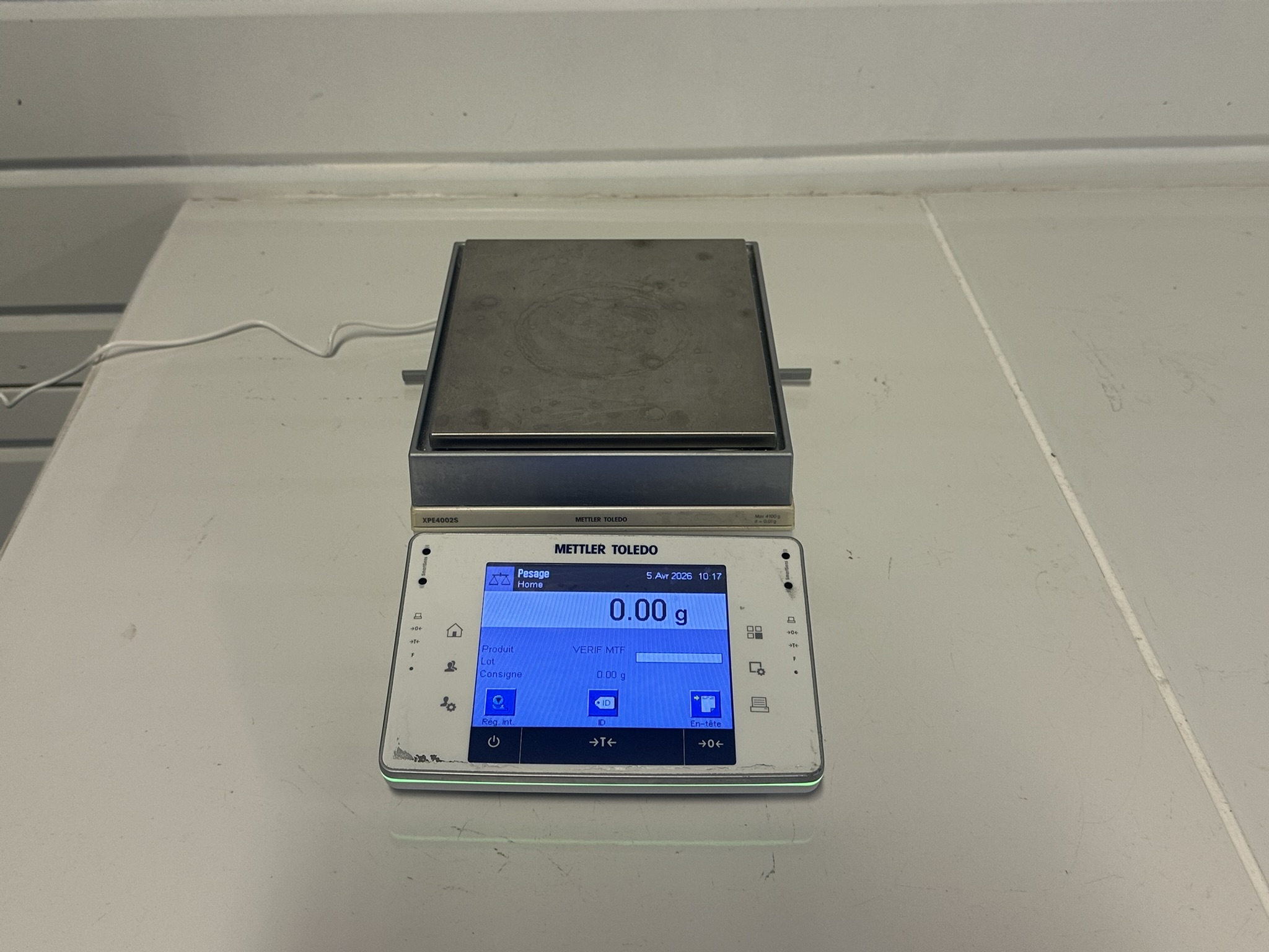 METTLER TOLEDO Balance de précision XP4000-S Occasion
