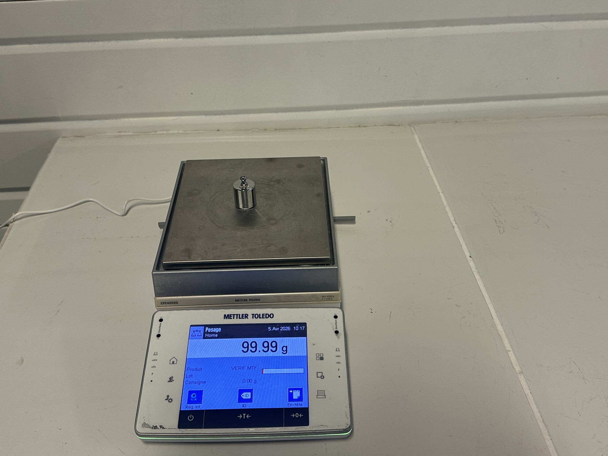 METTLER TOLEDO Balance de précision XP4000-S Occasion – Image 2