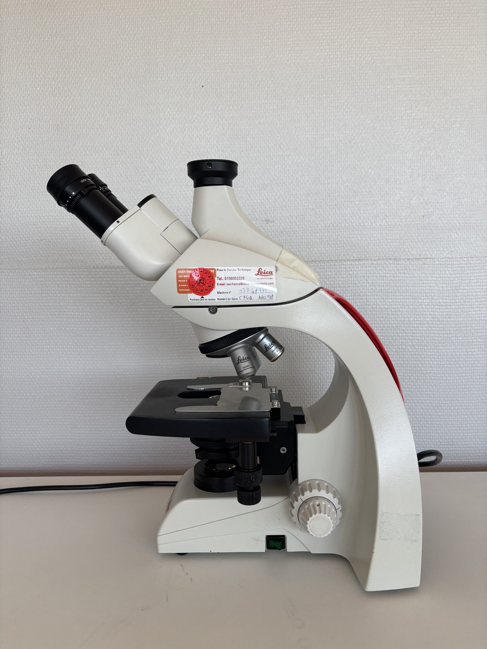 Microscope LEICA DM 750 RH4S Occasion – Image 3